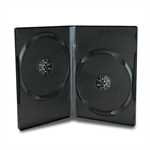 CUSTODIA DVD SLIM DOPPIA NERA