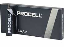 10 BATTERIE MINISTILO PROCELL AAA ALKALINE