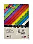 12 FG CARTA COLORATA 80GR A4 ASSORTITA TENUI INTENSI