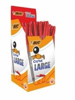 50 BIC CRISTAL LARGE 1.6 ROSSO