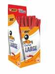 50 BIC CRISTAL LARGE 1.6 ROSSO