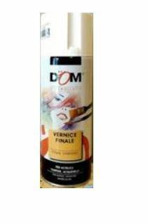 SPRAY FISSATIVO 400ML OPACO ACRILICO TEMPERE ACQUERELLI 628