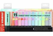 15 EVIDENZIATORI BOSS+DESKSET PASTEL