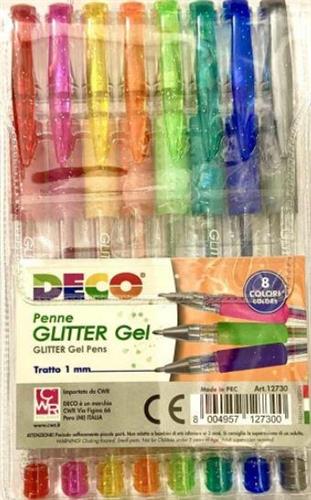 8 ROLLER GEL GLITTER