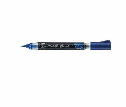 MARKER DUAL METALLIC BRUSH BLU+VERDE METALLIC