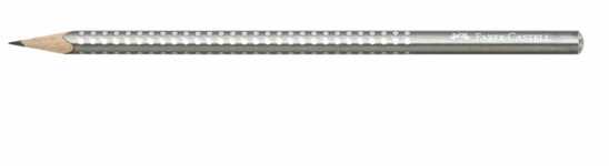 MATITA GRIP SPARKLE PEARL SILVER