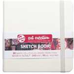 SKETCH NOTEBOOK 12x12 80FG AVORIO 140GR+ELASTICO TALENS BIANCO