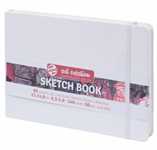 SKETCH NOTEBOOK 21x15 PANORAMA 80FG AVR 140GR+EL. TALENS BIANCO