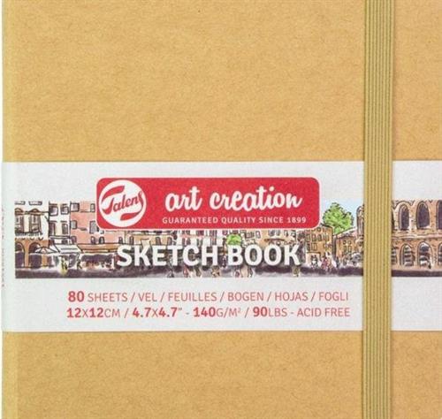 SKETCH NOTEBOOK 12x12 80FG AVORIO 140GR+ELASTICO TALENS KRAFT