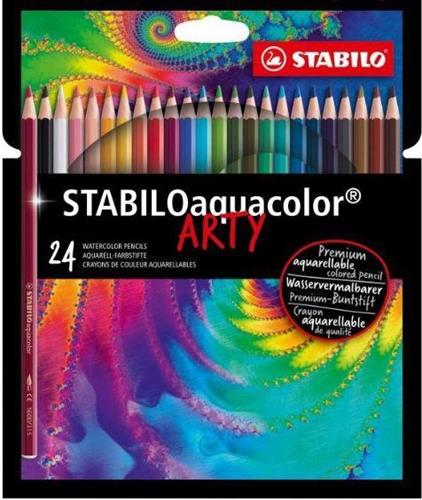 24 MATITE AQUACOLOR ARTY ACQUERELLABILI