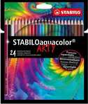 24 MATITE AQUACOLOR ARTY ACQUERELLABILI