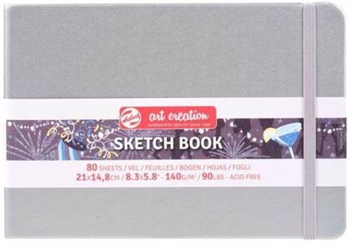 SKETCH NOTEBOOK 21x15 PANORAMA 80FG AVR 140GR+EL.TALENS ARGENTO