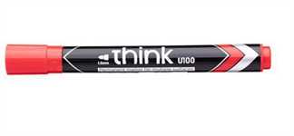 MARKER INDELEBILE ROSSO THINK 1.5mm U100