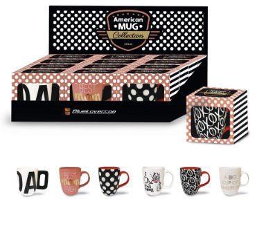 TAZZA AMERICAN MUG 350ML ASSORTITA