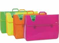 VALIGETTA 58x39,5x3,5 SOFF.D.10 TRACOLLA FLUO