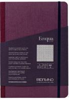 TACCUINO ECOQUA PLUS FABRIC 9x14 DORSO TELA/FILO REFE VINO