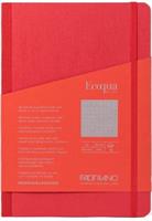 TACCUINO ECOQUA PLUS FABRIC 9x14 DORSO TELA/FILO REFE LAMPONE