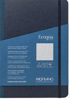 TACCUINO ECOQUA PLUS FABRIC 9x14 DORSO TELA/FILO REFE BLU SCURO