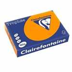 250 FG CARTONCINO A4 160GR ARANCIONE TROPHEE 1765