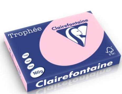 250 FG CARTONCINO A3 160gr ROSA TROPHEE 2638