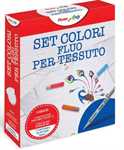 KIT FABRIC FUN: T-SHIRT+8 TUBETTI FLUO+ROLLER