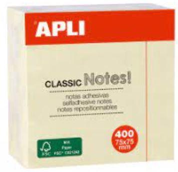 CUBO CLASSIC NOTES 400FG 75X75 GIALLI