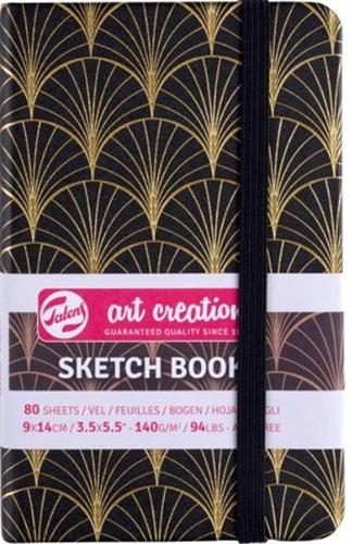 SKETCH NOTEBOOK 9X14 80FG AVORIO 140GR+ELASTICO ART DECO