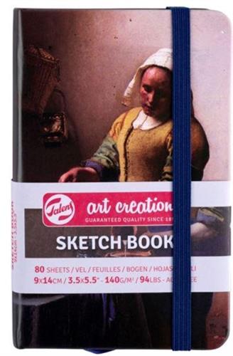 SKETCH NOTEBOOK 9X14 80FG AVORIO 140GR+ELASTICO MILKMAID