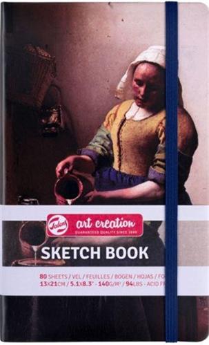 SKETCH NOTEBOOK 13x21 80FG AVORIO 140GR+ELASTICO MILKMAID