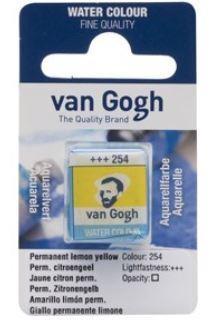 1/2 GODET ACQUERELLO VAN GOGH GIALLO LIMONE PERMANENTE 254