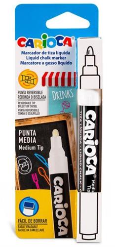 CHALK MARKER BIANCO 2 PUNTE (GESSO LIQUIDO)