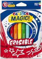 10 PENNARELLI MAGIC ERASABLE (9+1) ASSORTITI