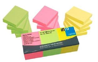 12 INFO NOTES 50X40 FLUO 5653-39