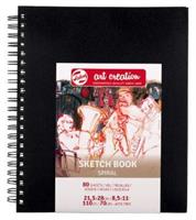 SKETCH BOOK SPIRALE 21,5x28 80fg 110gr