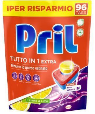 PRIL 96 TABS LIMONE LIME TUTTO IN UNO