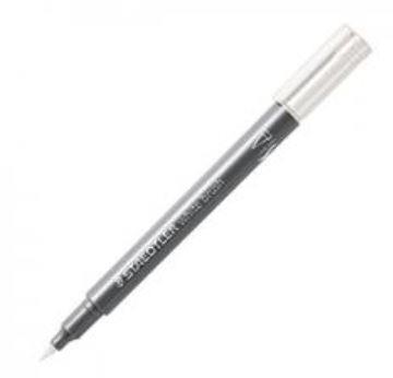 MARKER METALLIC BRUSH BIANCO