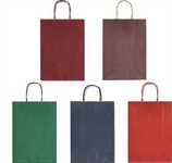 SHOPPER KRAFT ROSSO 16x8x21 110gr