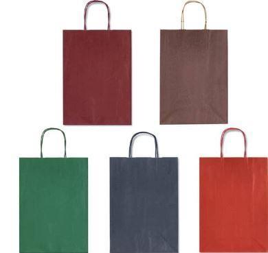 SHOPPER KRAFT BLU 16x8x21 110gr