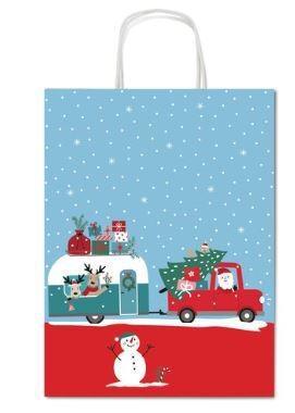 SHOPPER NATALE ASSORTITE 16x8x21 110gr