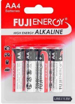 4 BATTERIE ALKALINE STILO AA