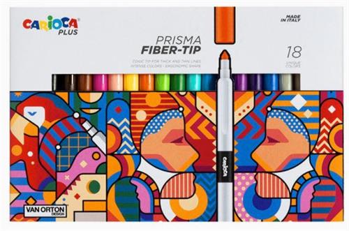 18 PENNARELLI PRISMA FABER TIP CARIOCA PLUS