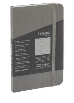 TACCUINO ECOQUA PLUS FABRIC 9x14 DORSO TELA/FILO REFE ANTRACITE