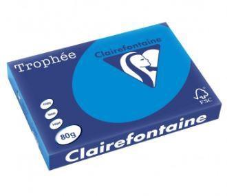 500 FG CARTA A3 80GR BLU TURCHESE TROPHEE 1886