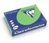 250 FG CARTONCINO A3 160gr VERDE MENTA TROPHEE 1035