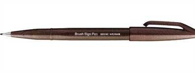 BRUSH SIGN PEN TOUCH MARRONE SCURO