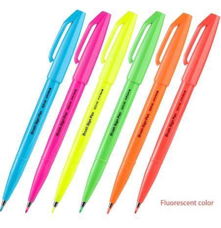 BRUSH SIGN PEN TOUCH FLUO GIALLO