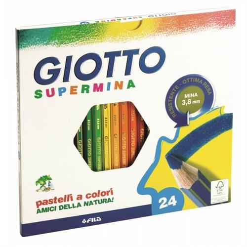 24 PASTELLI GIOTTO SUPERMINA ASS.