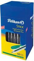 50 PENNE SFERA VERDE STICK SUPER SOFT PUNTA MEDIA