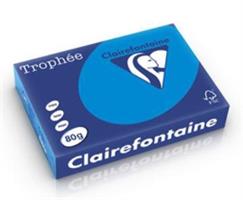 500 FG CARTA A4 80GR BLU TURCHESE 1781 TROPHEE