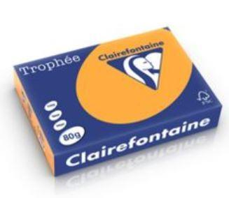 500 FG CARTA A4 80GR ARANCIONE 1878 TROPHEE